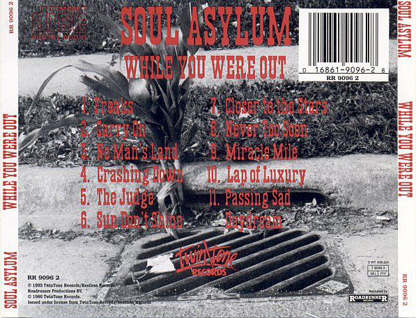Soul Asylum (2) : While You Were Out (CD, Album, RE)