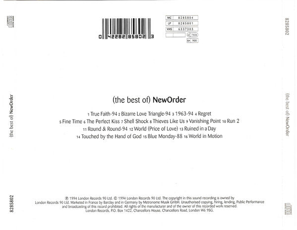 NewOrder* : (The Best Of) NewOrder (CD, Comp, Ger)