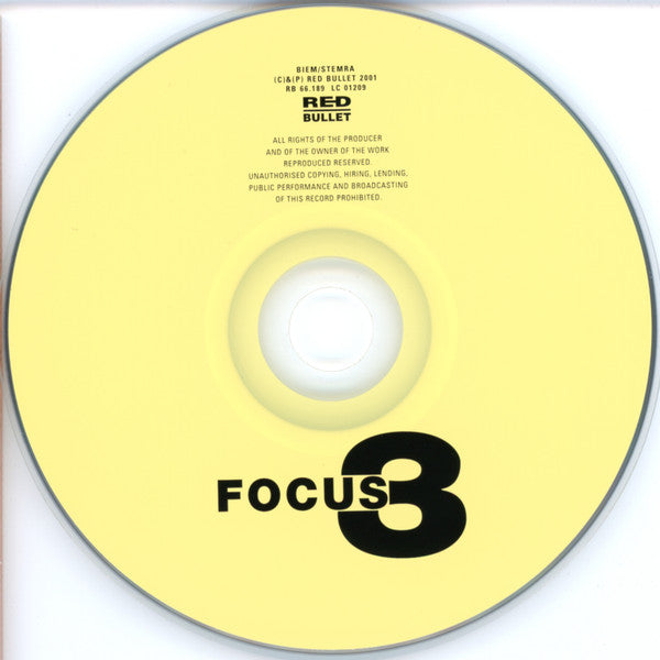 Focus (2) : Focus 3 (CD, Album, RE)