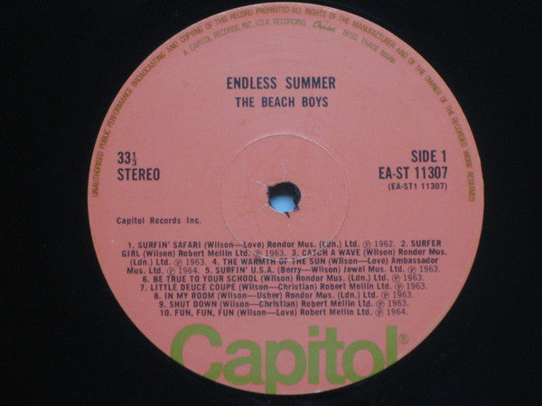 The Beach Boys : Endless Summer (LP, Comp)