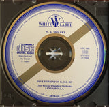 Wolfgang Amadeus Mozart - Liszt Ferenc Chamber Orchestra : Two Divertimentos In D Major K.334 & 205 (CD, Album, RM)