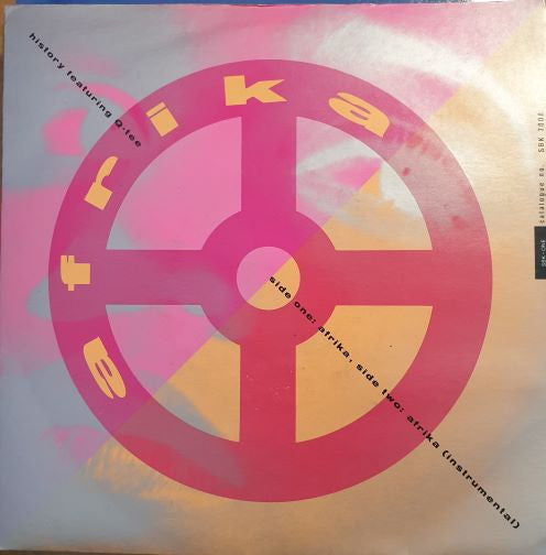 History Featuring Q-Tee : Afrika (7", Single, Pap)