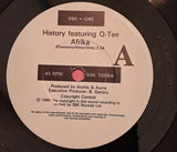 History Featuring Q-Tee : Afrika (7", Single, Pap)