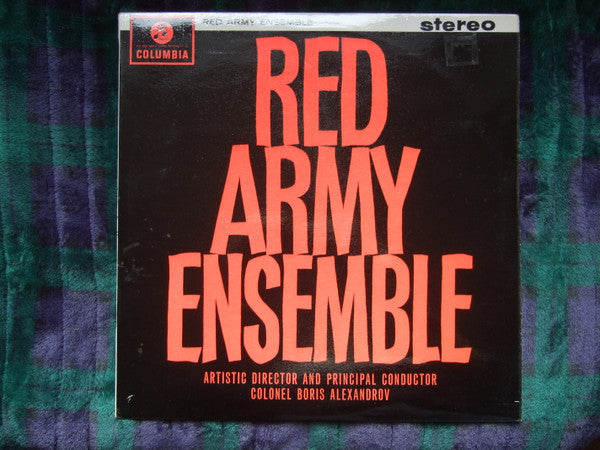 The Alexandrov Red Army Ensemble Artistic Director And Principle Conductor Boris Alexandrov : Red Army Ensemble (LP, Album, RE, Lab)