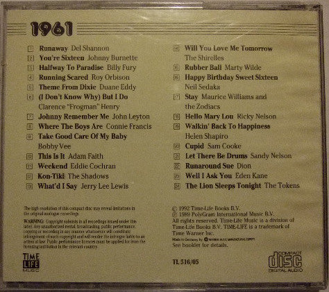 Various : The Rock 'N' Roll Era - 1961 (CD, Comp, RE, RM)