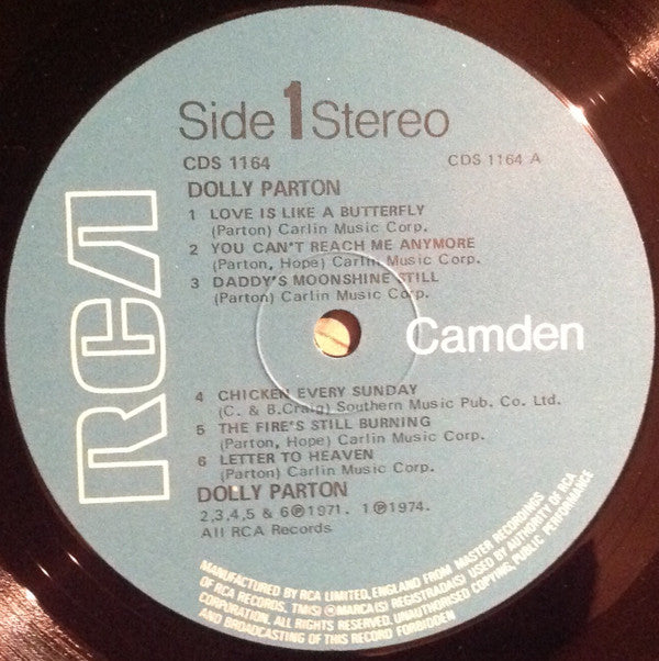 Dolly Parton : Dolly Parton (LP, Comp)
