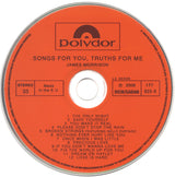 James Morrison (2) : Songs For You, Truths For Me (CD, Album, Sup)