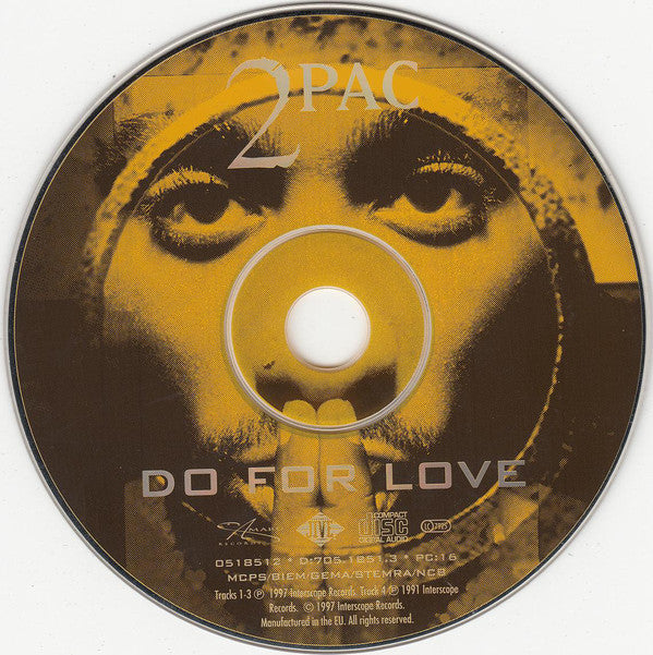 2Pac - Do For Love (CD) (Very Good Plus (VG)) - DaddyPop