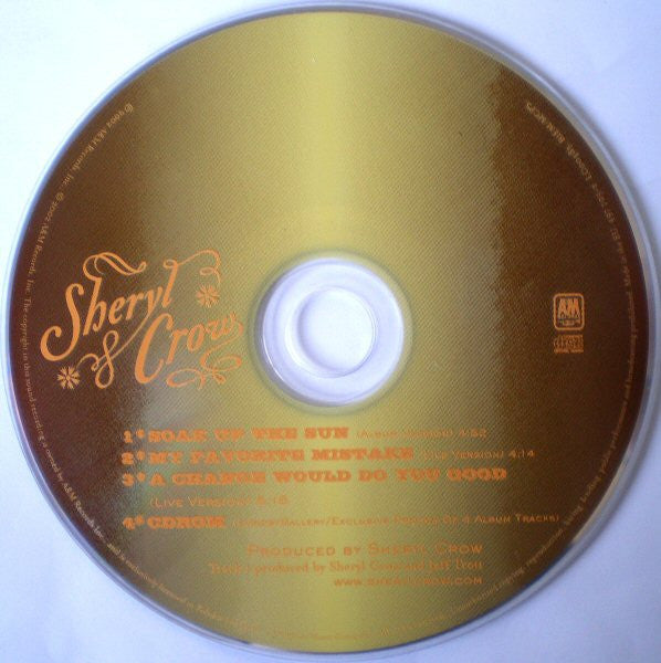 Sheryl Crow : Soak Up The Sun (CD, Single, Enh, Ltd, CD2)