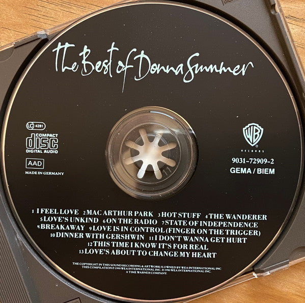 Donna Summer : The Best Of Donna Summer (CD, Comp)