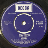 Arrival - I Will Survive (7) (Very Good (VG)) - DaddyPop