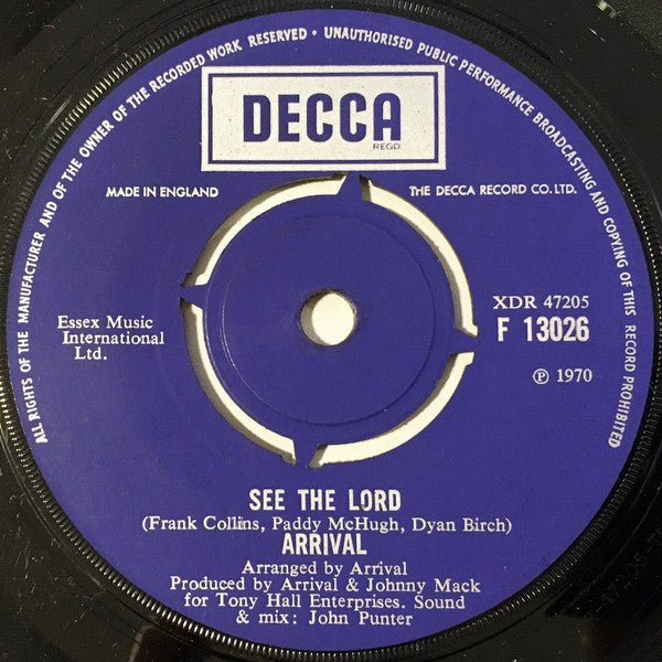 Arrival - I Will Survive (7) (Very Good (VG)) - DaddyPop