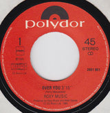 Roxy Music : Over You (7", Single)