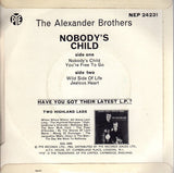 The Alexander Brothers : Nobody's Child (7", EP)