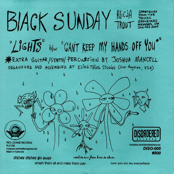 Black Sunday : Can't Keep My Hands Off You / Lights (7", Single)