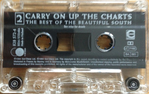 The Beautiful South : Carry On Up The Charts The Best Of The Beautiful South (Cass, Comp, Dol)