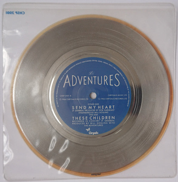The Adventures : Send My Heart (7", Single, Sil)