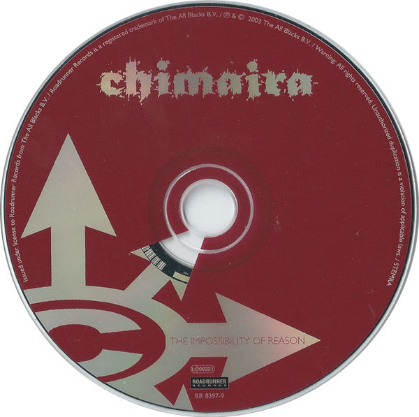 Chimaira : The Impossibility Of Reason (CD, Album, Enh)