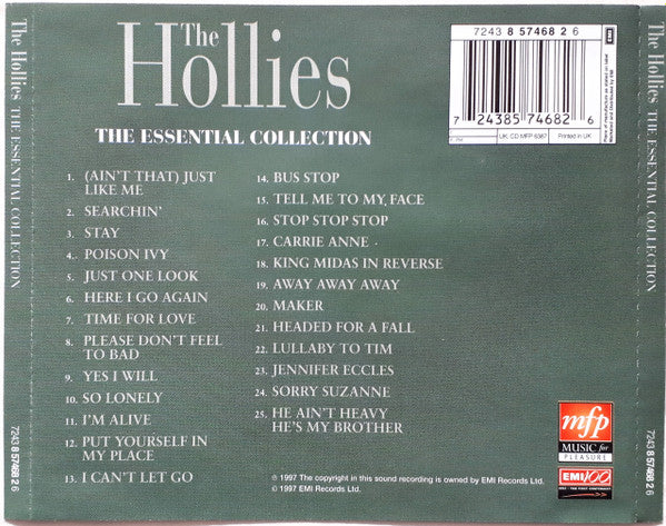 The Hollies : The Essential Collection (CD, Comp)