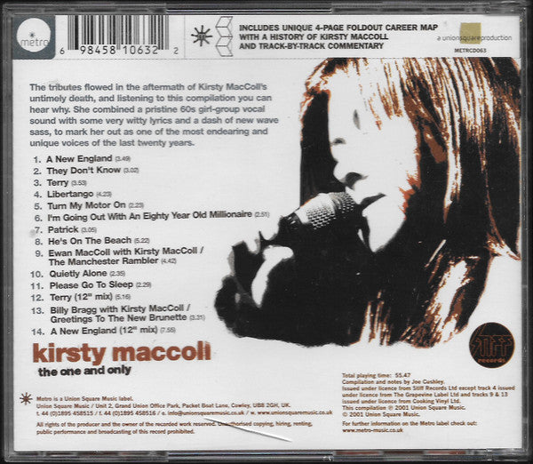 Kirsty MacColl : The One And Only (CD, Album, Comp)