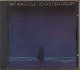 Nat King Cole : 20 Golden Greats (CD, Comp, RE, RM, RP)
