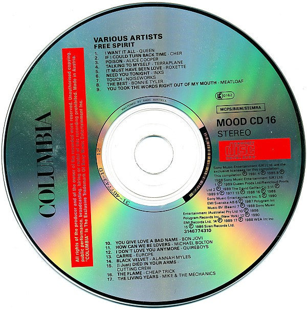 Various : Free Spirit (CD, Comp)