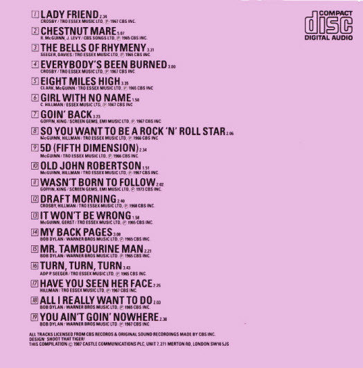 The Byrds : The Byrds Collection (CD, Comp)