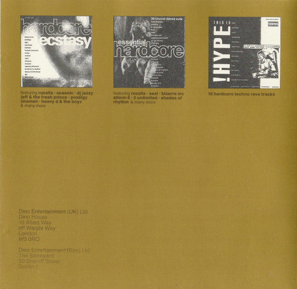 Various : Heavenly Hardcore (CD, Comp, P/Mixed)