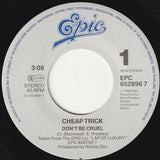 Cheap Trick : Don't Be Cruel (7", Single)