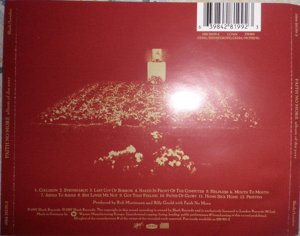 Faith No More : Album Of The Year (CD, Album, RE)