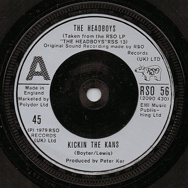 The Headboys : Kickin' The Kans (7", Single)