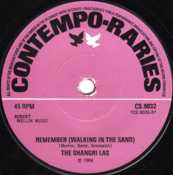 The Shangri-Las : Leader Of The Pack (7", RE, Sol)