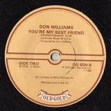 Don Williams (2) : I Recall A Gypsy Woman / You're My Best Friend (7")