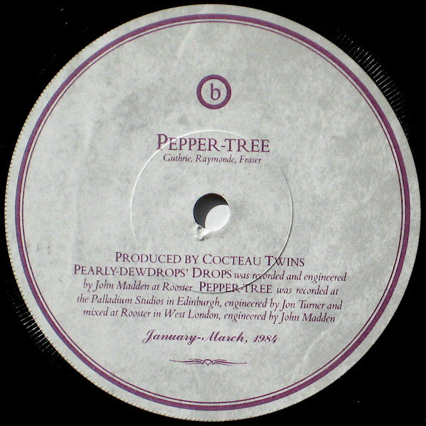 Cocteau Twins : Pearly-Dewdrops' Drops (7", Single)