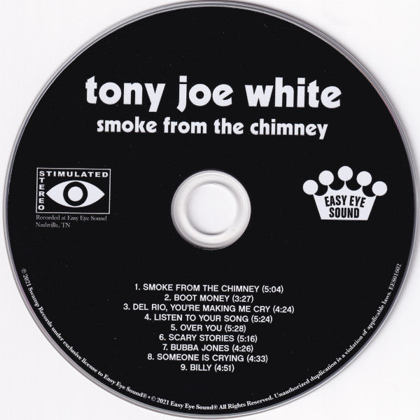 Tony Joe White : Smoke From The Chimney (CD, Album)