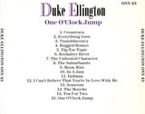 Duke Ellington : One O'Clock Jump (CD, Comp)