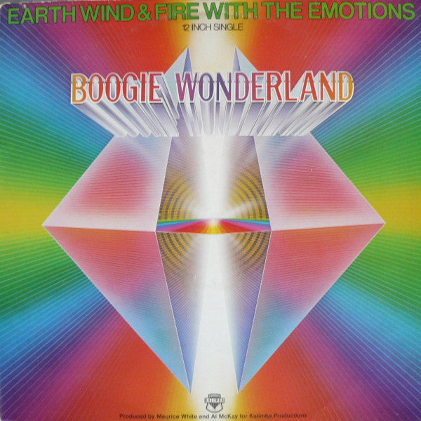 Earth, Wind & Fire With The Emotions - Boogie Wonderland (12) (Very Good Plus (VG)) - DaddyPop