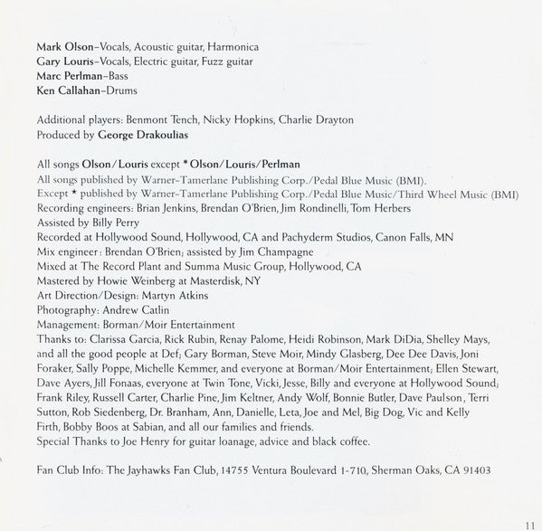 The Jayhawks : Hollywood Town Hall (CD, Album)