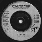 Steve Winwood : One And Only Man (7", Single)