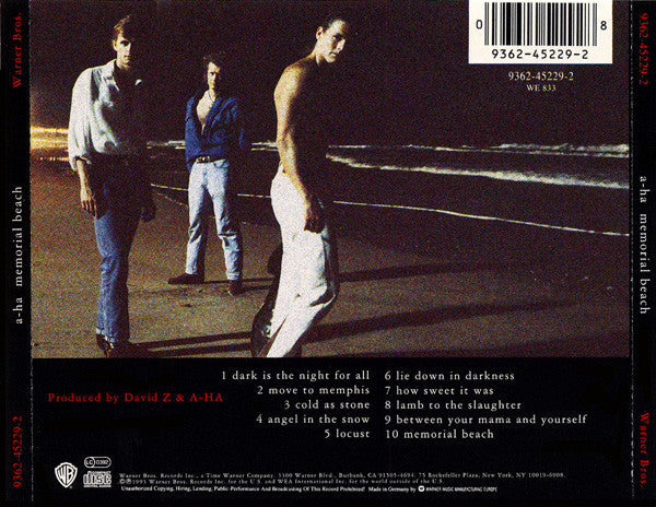 a-ha : Memorial Beach (CD, Album)