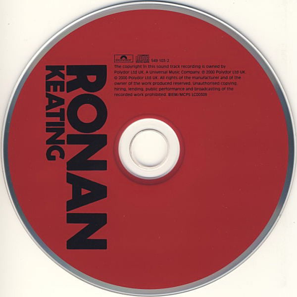 Ronan Keating : Ronan (CD, Album)