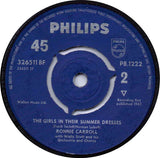 Ronnie Carroll : Ring-A-Ding Girl (7", Mono)