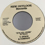 T. Dyson & Company : It’s All Over / First Time (7", RSD, Single, RE)