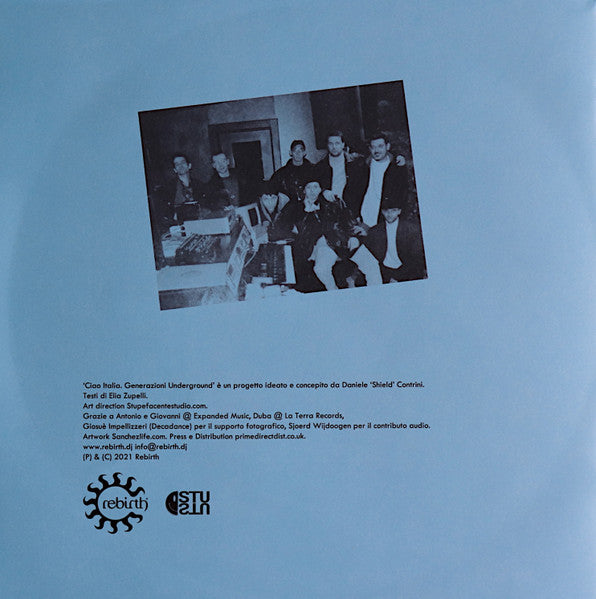 Various : Ciao Italia (Generazioni Underground) (2xLP, RSD, Comp)