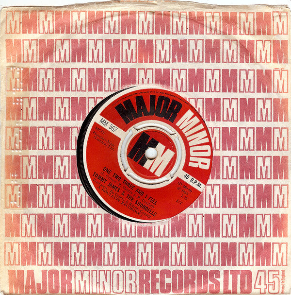 Tommy James & The Shondells : Mony, Mony (7", Single)