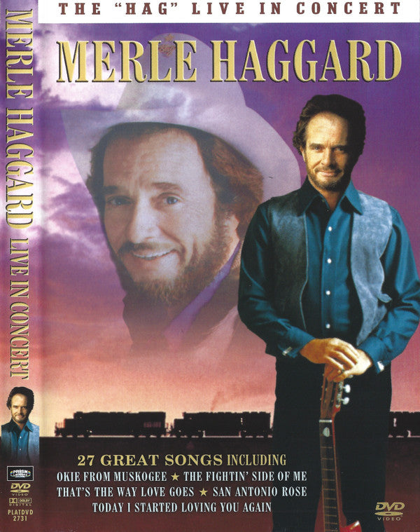 Merle Haggard : The "Hag" Live In Concert (DVD, PAL)