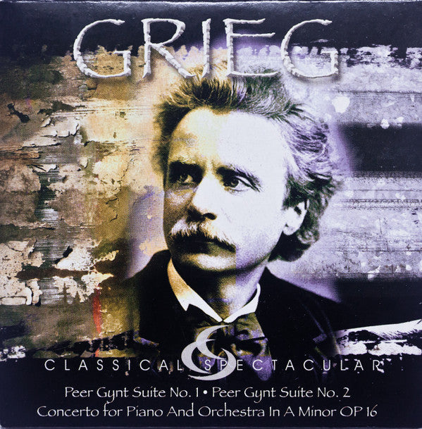 Edvard Grieg : Peer Gynt Suite No. 1 · Peer Gynt Suite No. 2 · Concerto For Piano And Orchestra In A Minor OP16 (CD, Comp, Car)