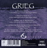 Edvard Grieg : Peer Gynt Suite No. 1 · Peer Gynt Suite No. 2 · Concerto For Piano And Orchestra In A Minor OP16 (CD, Comp, Car)