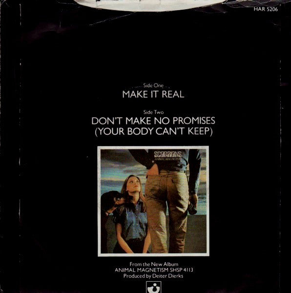 Scorpions - Make It Real (7) (Very Good Plus (VG)) - DaddyPop