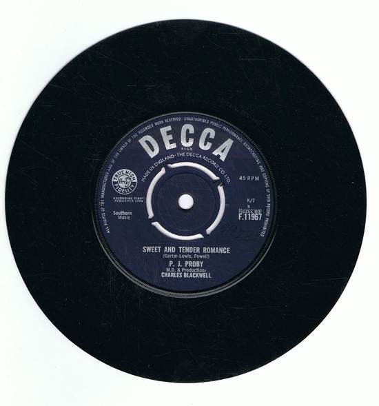 P.J. Proby : Together (7", Single)